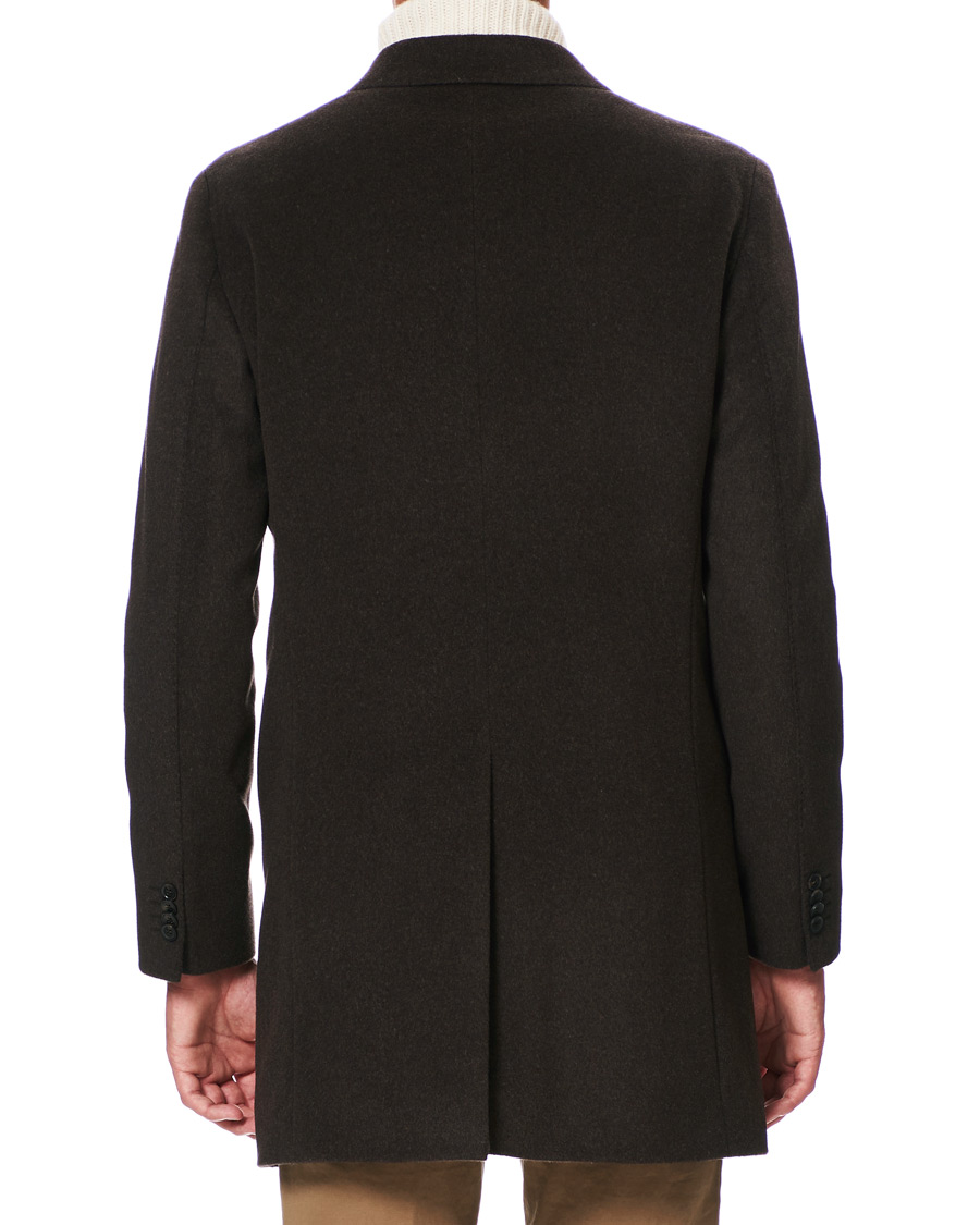 Homme | Manteaux Et Vestes | Oscar Jacobson | Storvik Wool/Cashmere Coat Brown