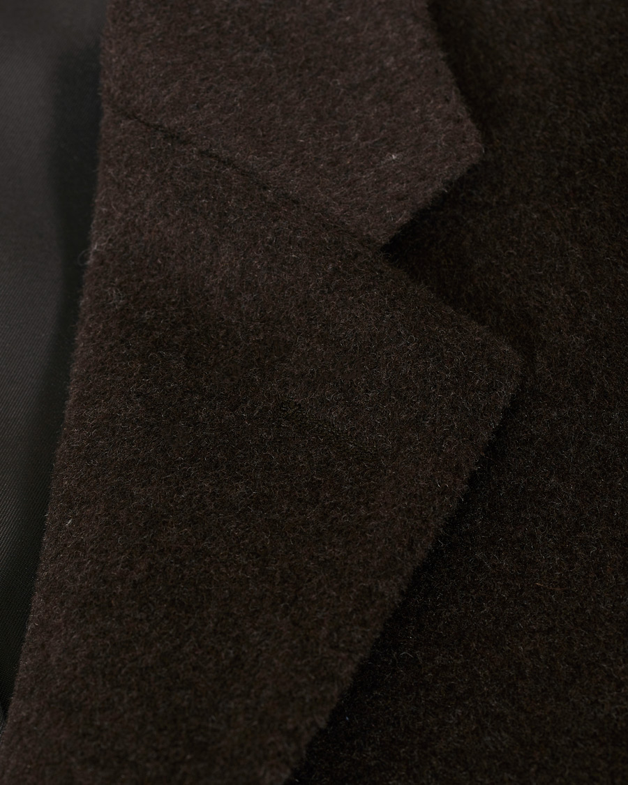 Homme | Manteaux Et Vestes | Oscar Jacobson | Storvik Wool/Cashmere Coat Brown