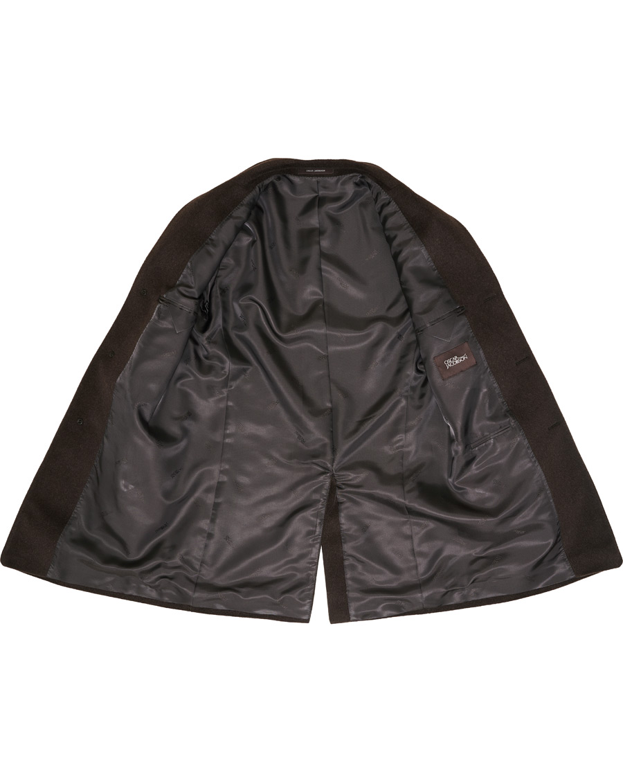 Homme | Manteaux Et Vestes | Oscar Jacobson | Storvik Wool/Cashmere Coat Brown