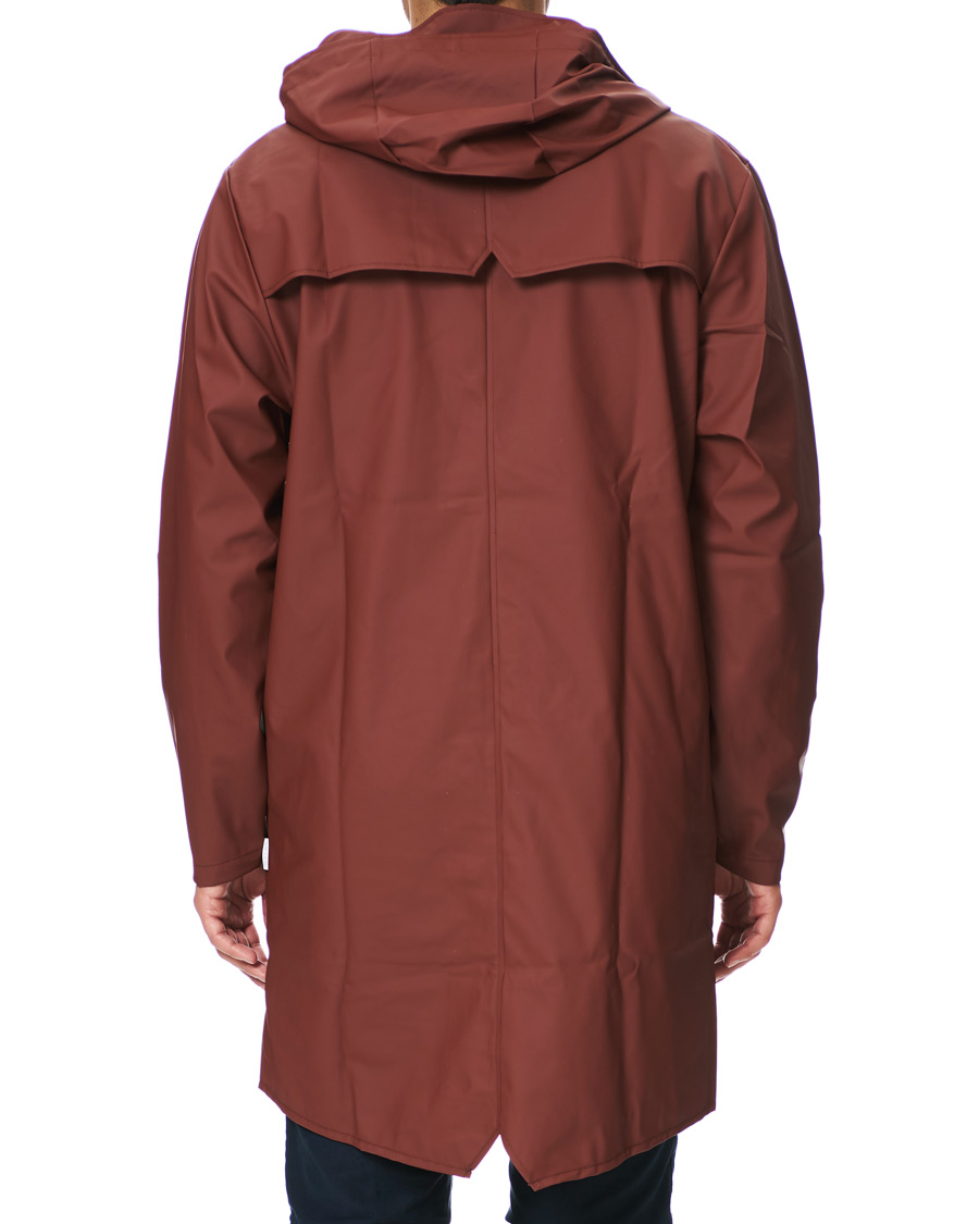 Homme | Manteaux Et Vestes | RAINS | Long Jacket Maroon