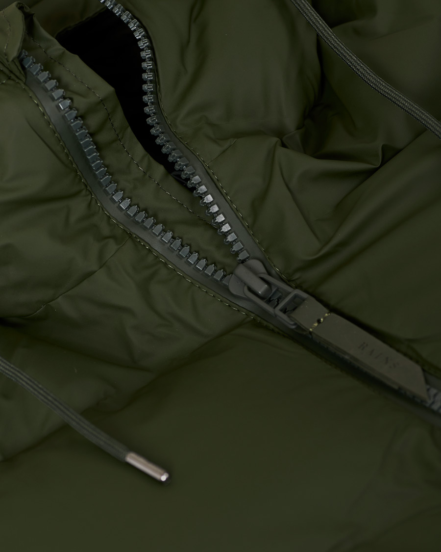Homme | Manteaux Et Vestes | RAINS | Waterproof Long Puffer Jacket Green