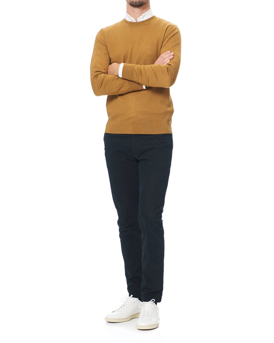 Homme | Pulls Et Tricots | Samsøe Samsøe | Samsøe & Samsøe Flemming Superfine Merino Wool Crew Neck Cumin