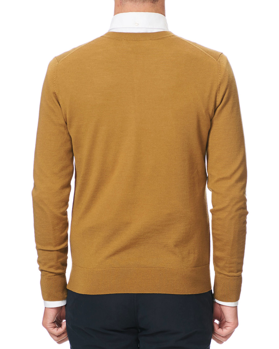 Homme | Pulls Et Tricots | Samsøe Samsøe | Samsøe & Samsøe Flemming Superfine Merino Wool Crew Neck Cumin