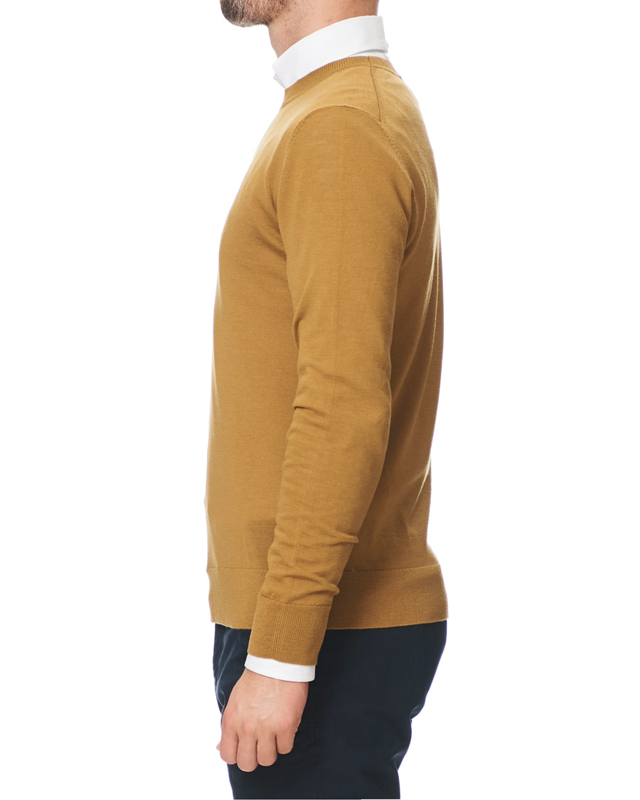 Homme | Pulls Et Tricots | Samsøe Samsøe | Samsøe & Samsøe Flemming Superfine Merino Wool Crew Neck Cumin