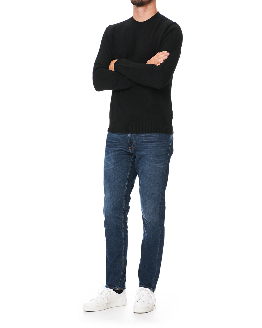 Homme | Pulls Et Tricots | Samsøe Samsøe | Samsøe & Samsøe Sylli Wool Crew Neck Black