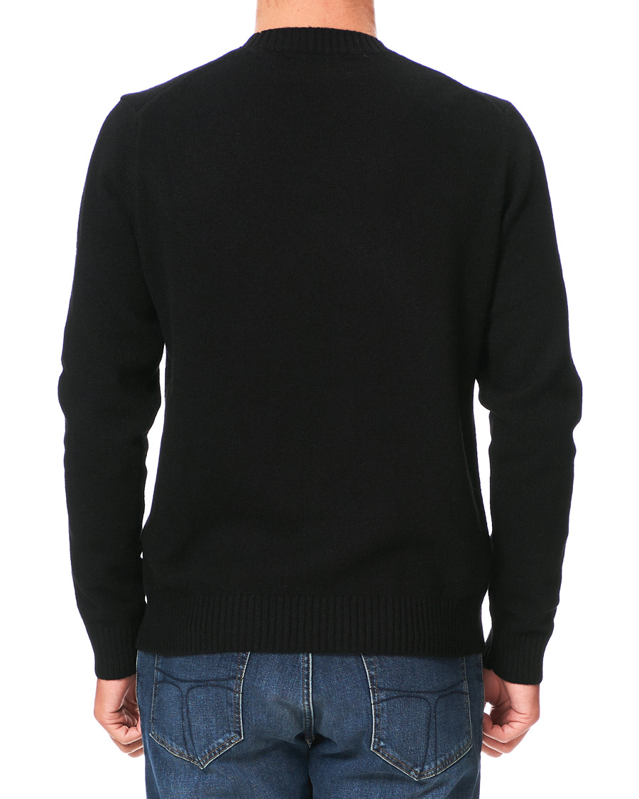 Homme | Pulls Et Tricots | Samsøe Samsøe | Samsøe & Samsøe Sylli Wool Crew Neck Black