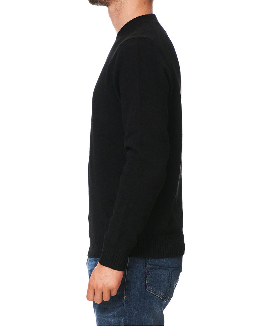 Homme | Pulls Et Tricots | Samsøe Samsøe | Samsøe & Samsøe Sylli Wool Crew Neck Black