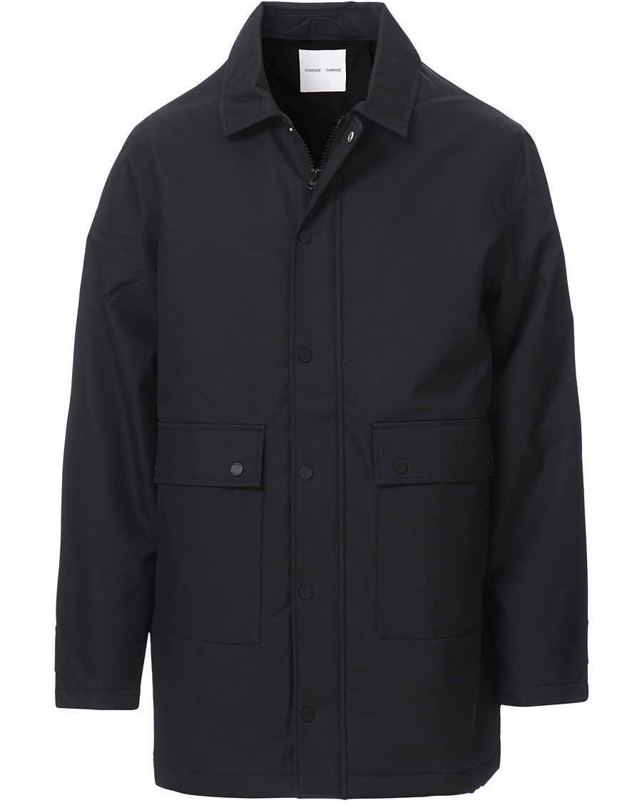 Homme | Manteaux Et Vestes | Samsøe Samsøe | Samsøe & Samsøe Ursan Primaloft Coat Black