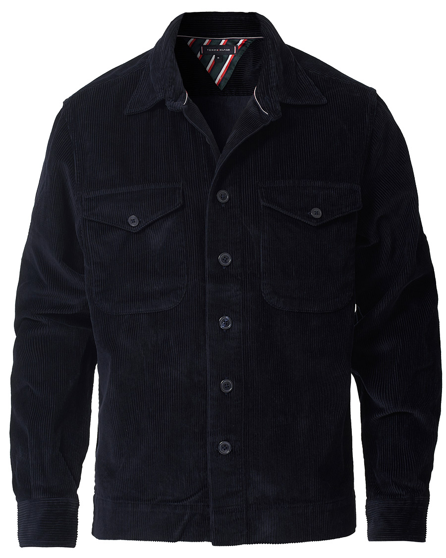 Homme | Chemises | Tommy Hilfiger | Corduroy Overshirt Desert Sky