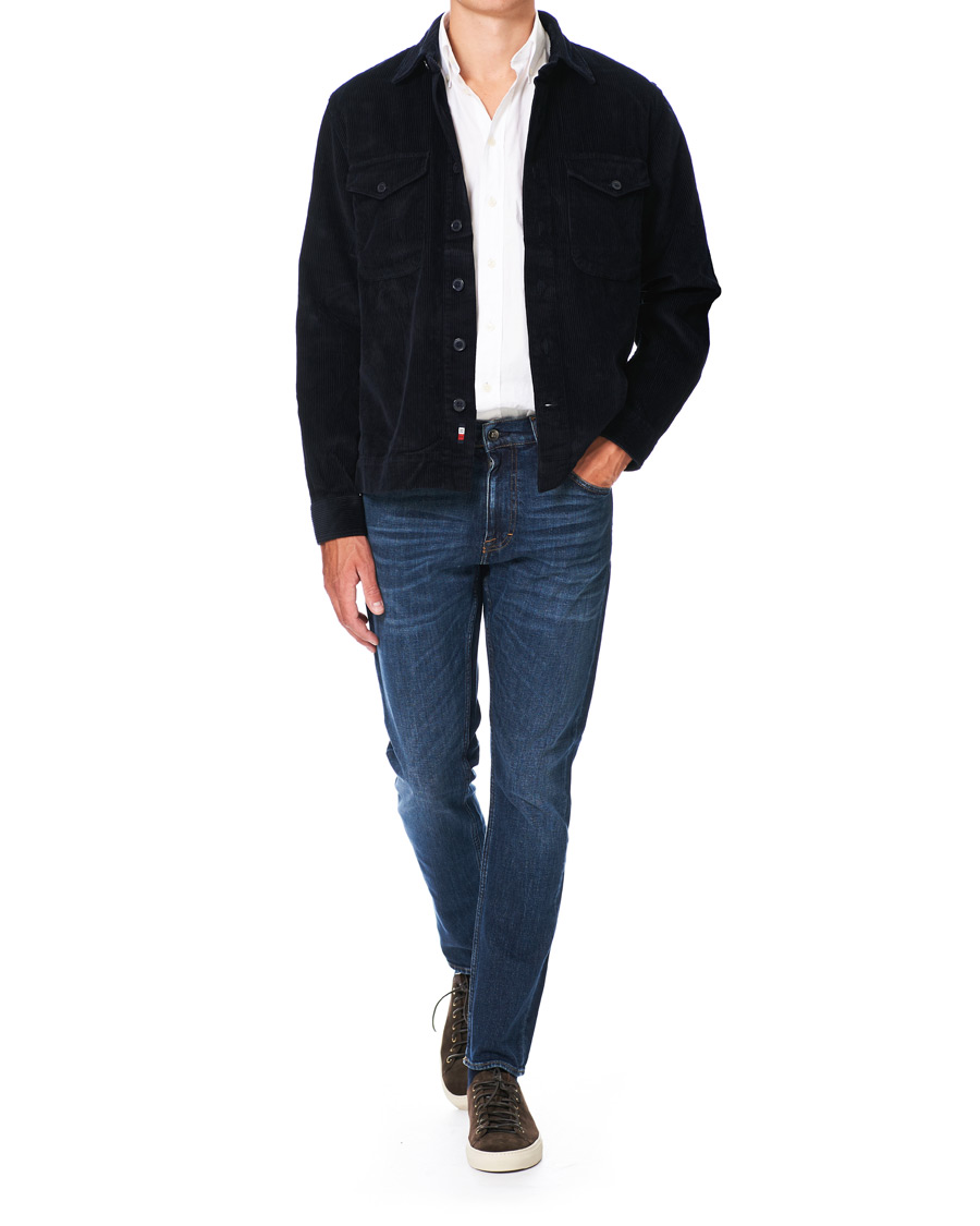 Homme | Chemises | Tommy Hilfiger | Corduroy Overshirt Desert Sky