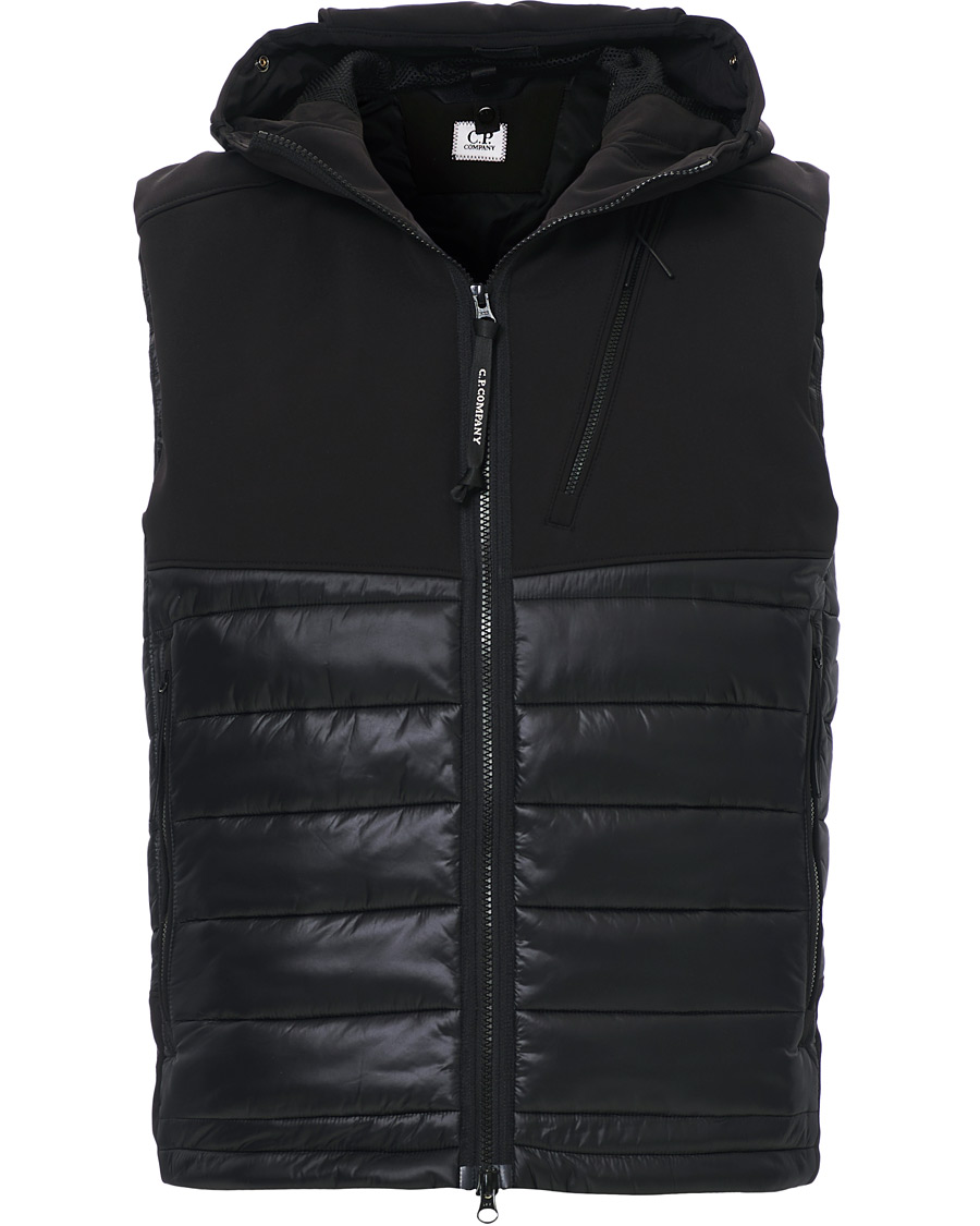 Homme | Manteaux Et Vestes | C.P. Company | Padded Goggles Vest Black