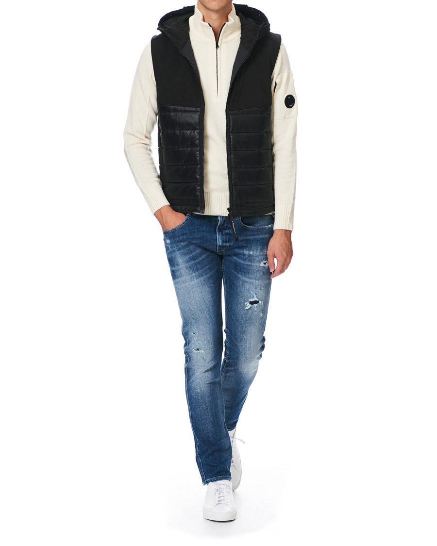 Homme | Manteaux Et Vestes | C.P. Company | Padded Goggles Vest Black