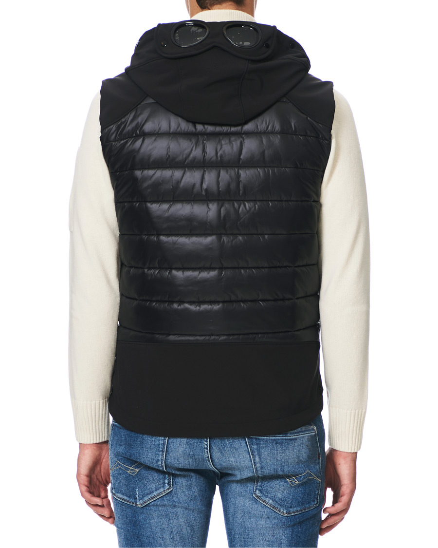 Homme | Manteaux Et Vestes | C.P. Company | Padded Goggles Vest Black