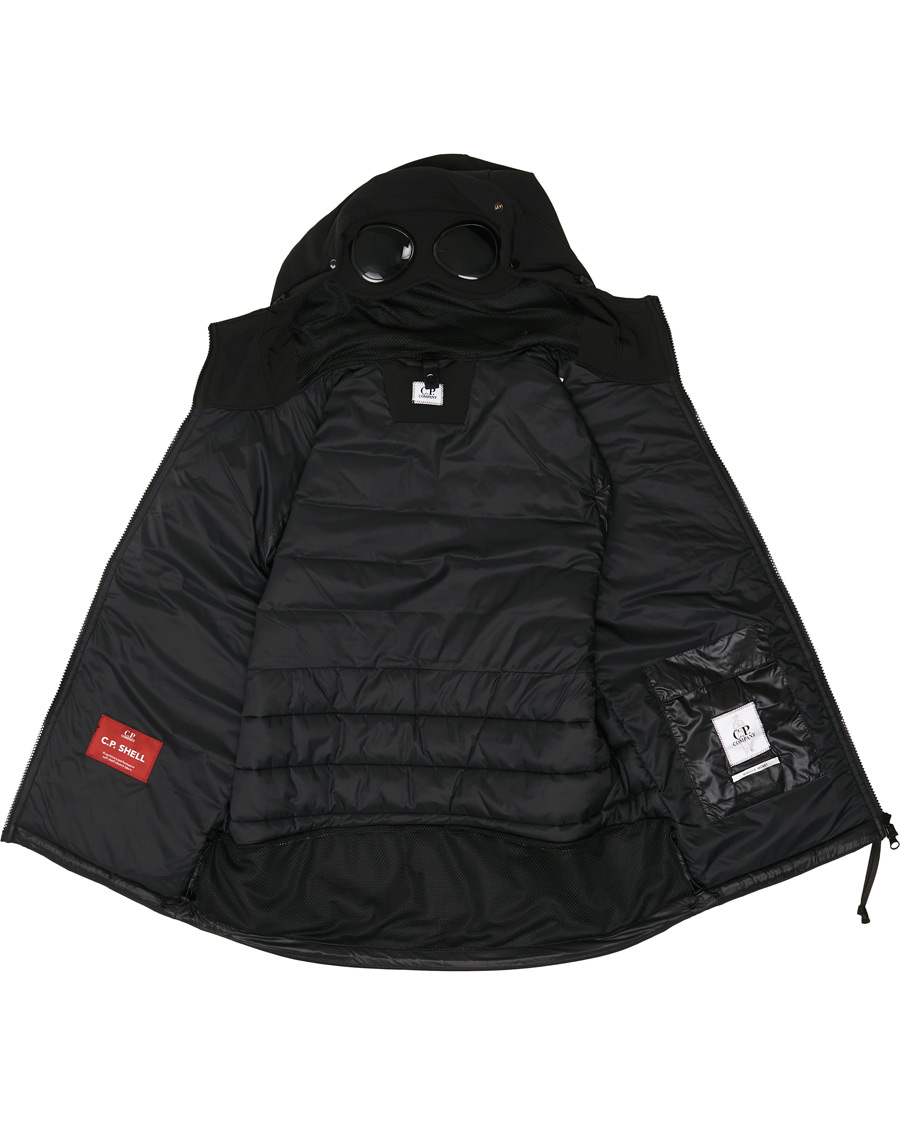Homme | Manteaux Et Vestes | C.P. Company | Padded Goggles Vest Black