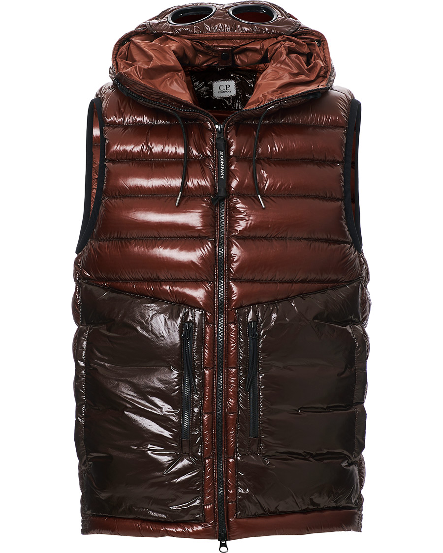 Homme | Manteaux Et Vestes | C.P. Company | DD Shell Down Vest Cinnamon
