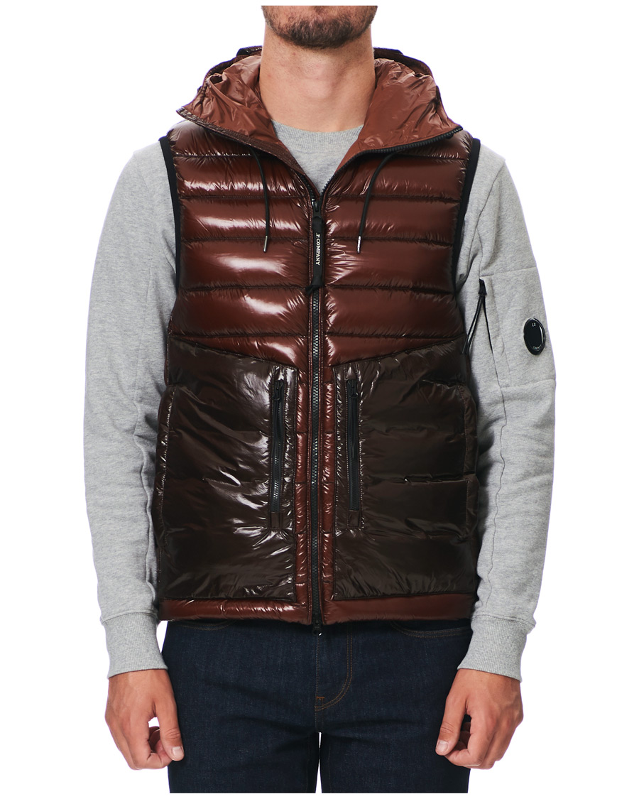 Homme | Manteaux Et Vestes | C.P. Company | DD Shell Down Vest Cinnamon