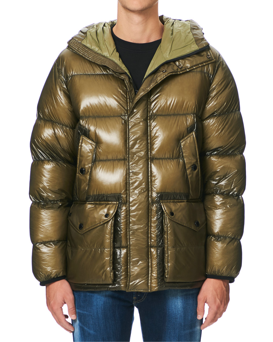 Homme | Manteaux Et Vestes | C.P. Company | DD Shell Puffer Jacket Olive