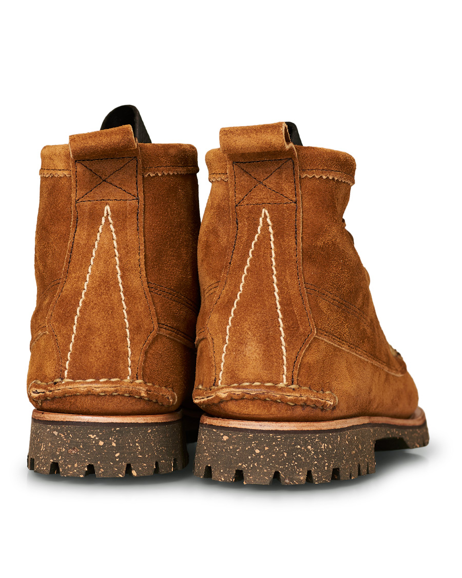 Heren | Yuketen Cortina Sole Angler Boots Khaki Suede | Yuketen | Cortina Sole Angler Boots Khaki Suede