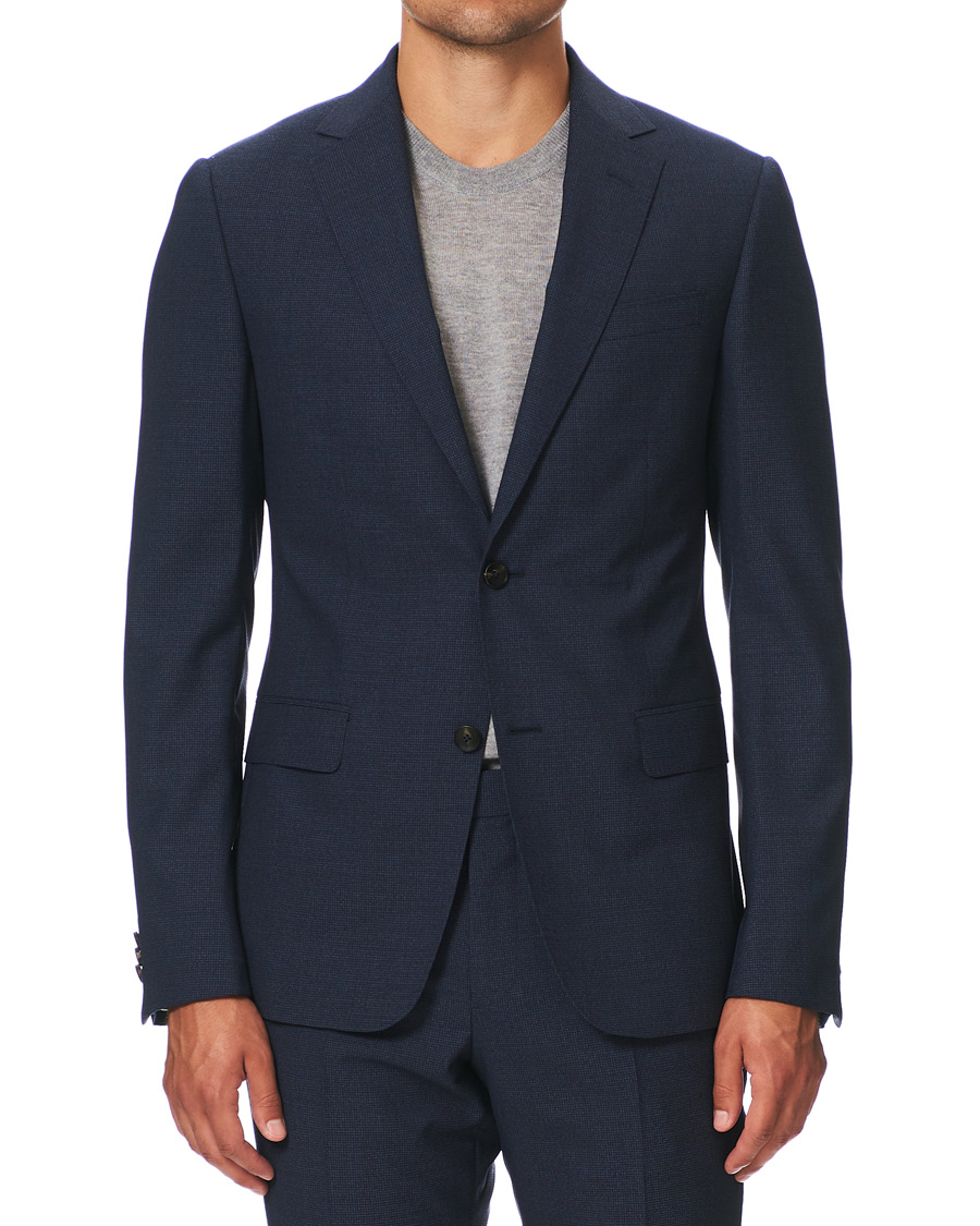 Homme | Costumes | Z Zegna | Slim Fit Tropical Wool Suit Navy Blue
