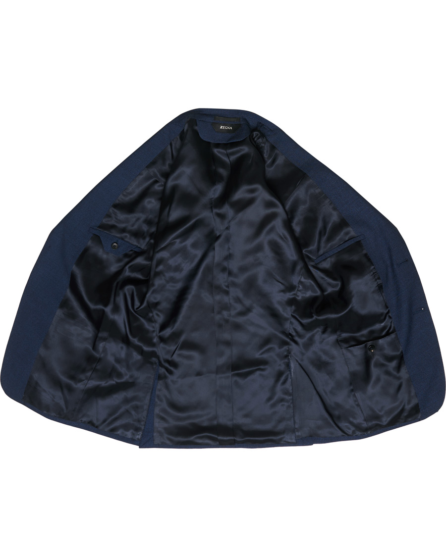 Homme | Costumes | Z Zegna | Slim Fit Tropical Wool Suit Navy Blue