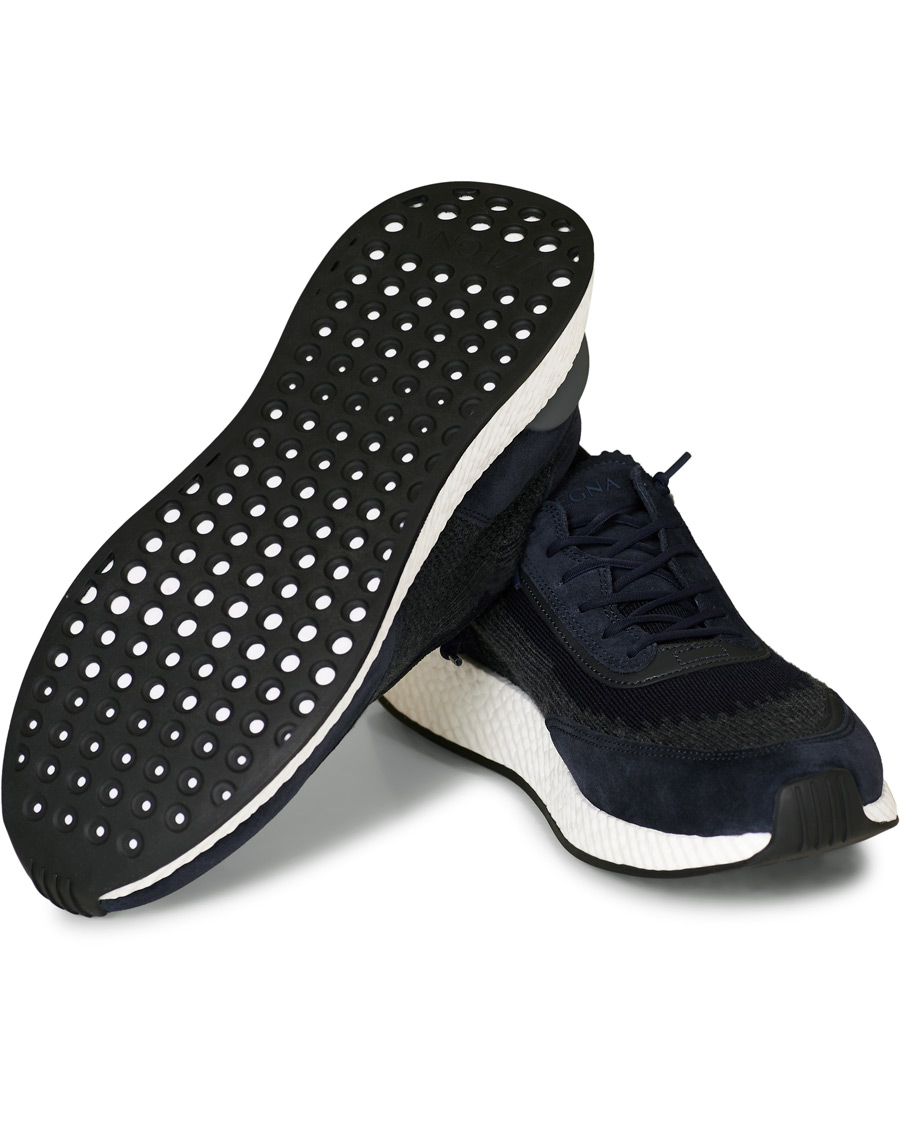 Heren | Z Zegna Piuma Running Sneaker Navy | Z Zegna | Piuma Running Sneaker Navy