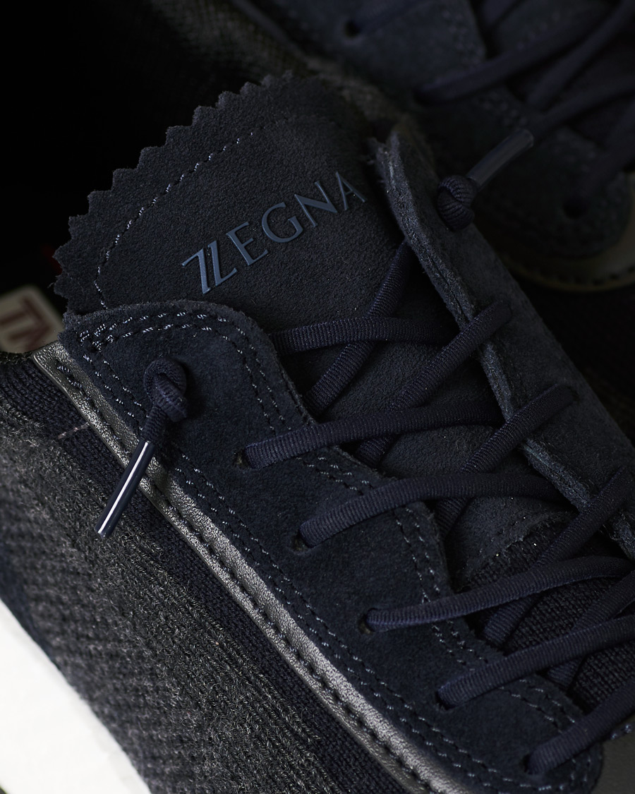 Heren | Z Zegna Piuma Running Sneaker Navy | Z Zegna | Piuma Running Sneaker Navy