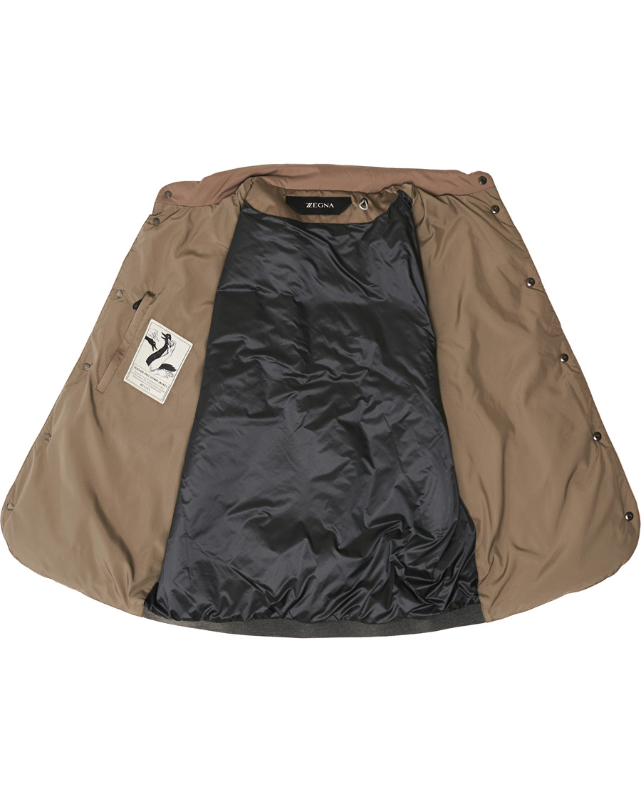 Heren | Jassen | Z Zegna | Stretch Nylon Vest Light Grey