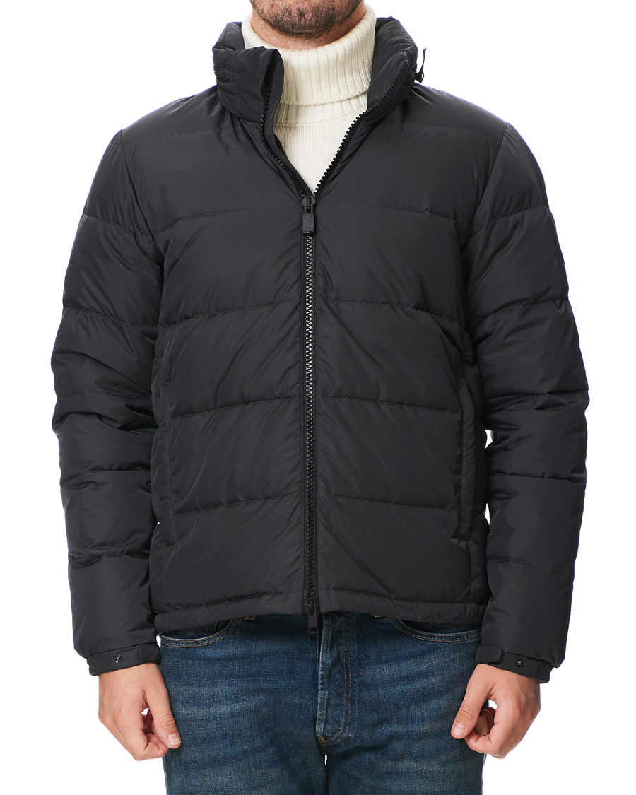 Heren | Jassen | Aspesi | Short Down Jacket Dark Grey