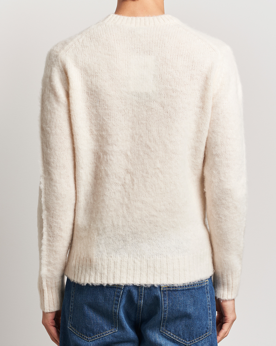 Homme | Pulls Et Tricots | Aspesi | Brushed Shetland Sweater Cream