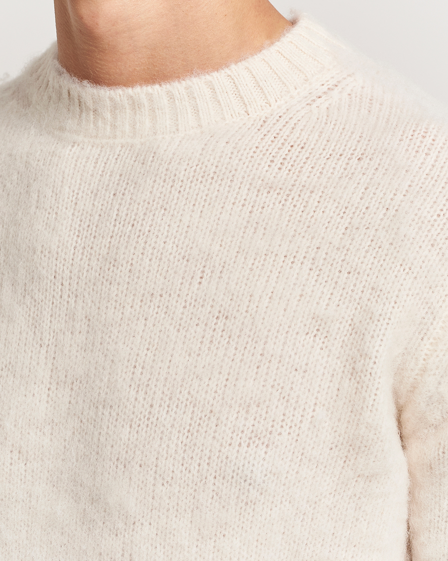 Homme | Pulls Et Tricots | Aspesi | Brushed Shetland Sweater Cream