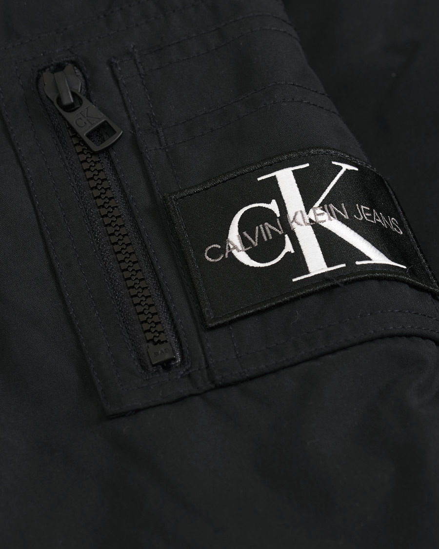 Heren | Jassen | Calvin Klein Jeans | Calvin Klein Fake Fur Down Jacket Black