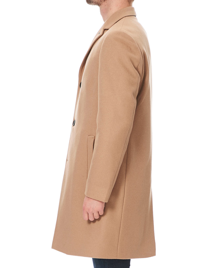 Heren | Jassen | Calvin Klein | Wool/Cashmere Coat Camel