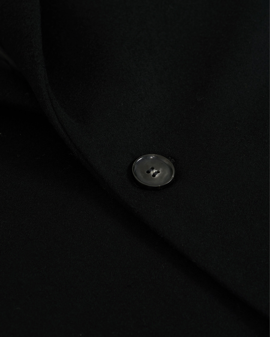 Heren | Jassen | Calvin Klein | Wool/Cashmere Coat Black