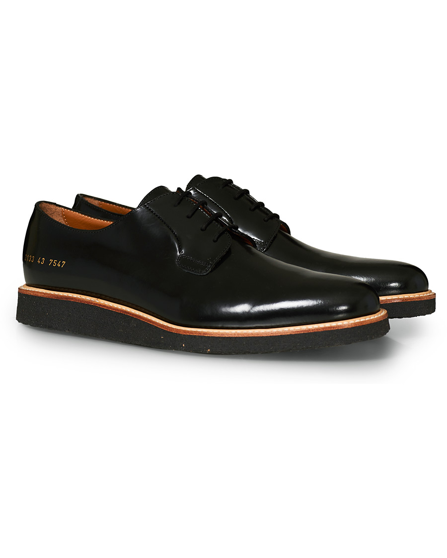 Homme | Common Projects Derby Shine Black Calf | Common Projects | Derby Shine Black Calf