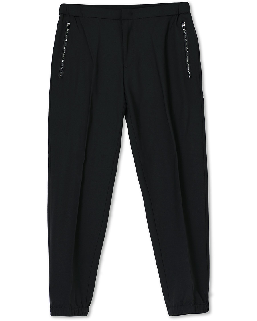 Heren | Broeken | Emporio Armani | Virgin Wool Trousers Black
