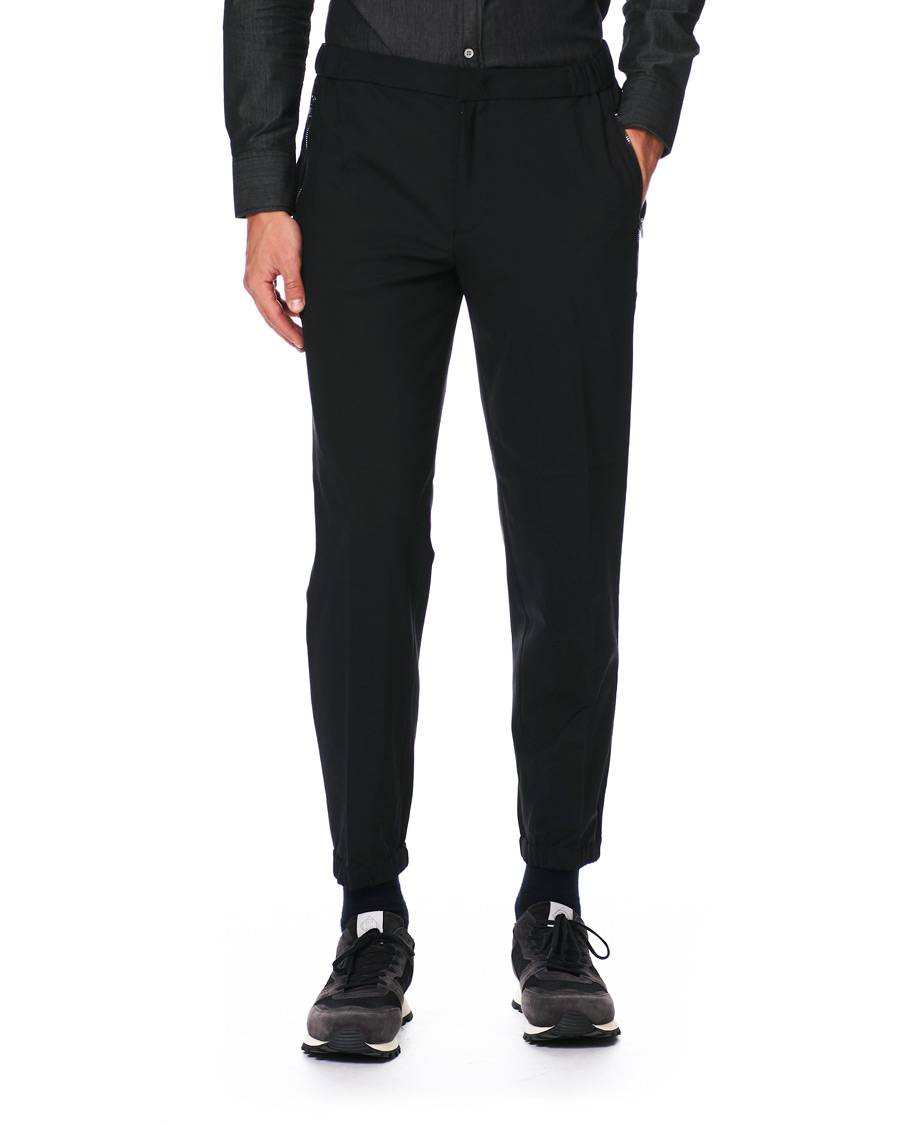Heren | Broeken | Emporio Armani | Virgin Wool Trousers Black
