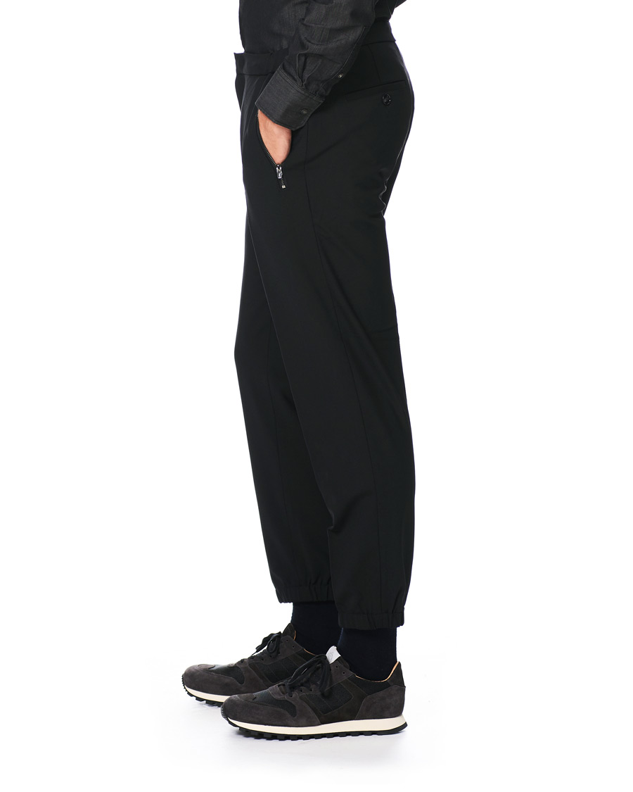 Heren | Broeken | Emporio Armani | Virgin Wool Trousers Black