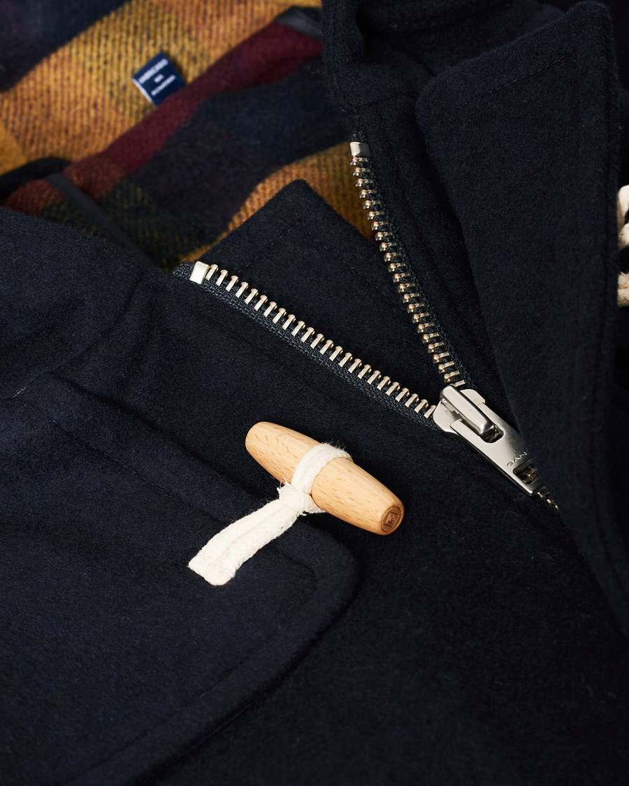 Homme | Manteaux Et Vestes | GANT | The Duffle Coat Marine