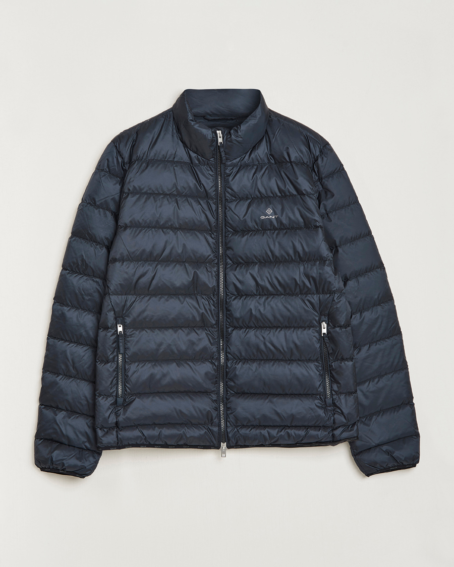 Heren | Jassen | GANT | The Light Down Jacket Black