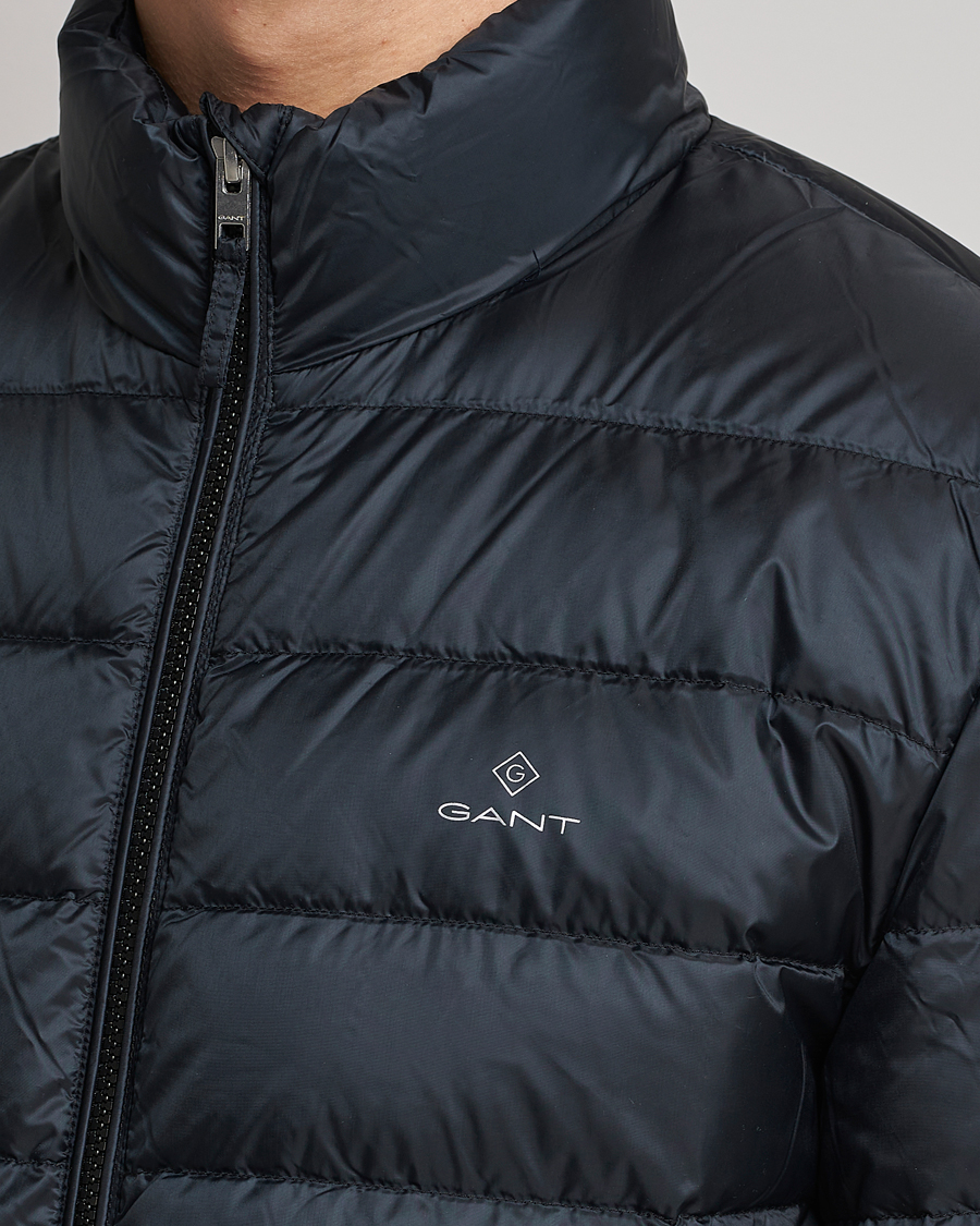 Heren | Jassen | GANT | The Light Down Jacket Black
