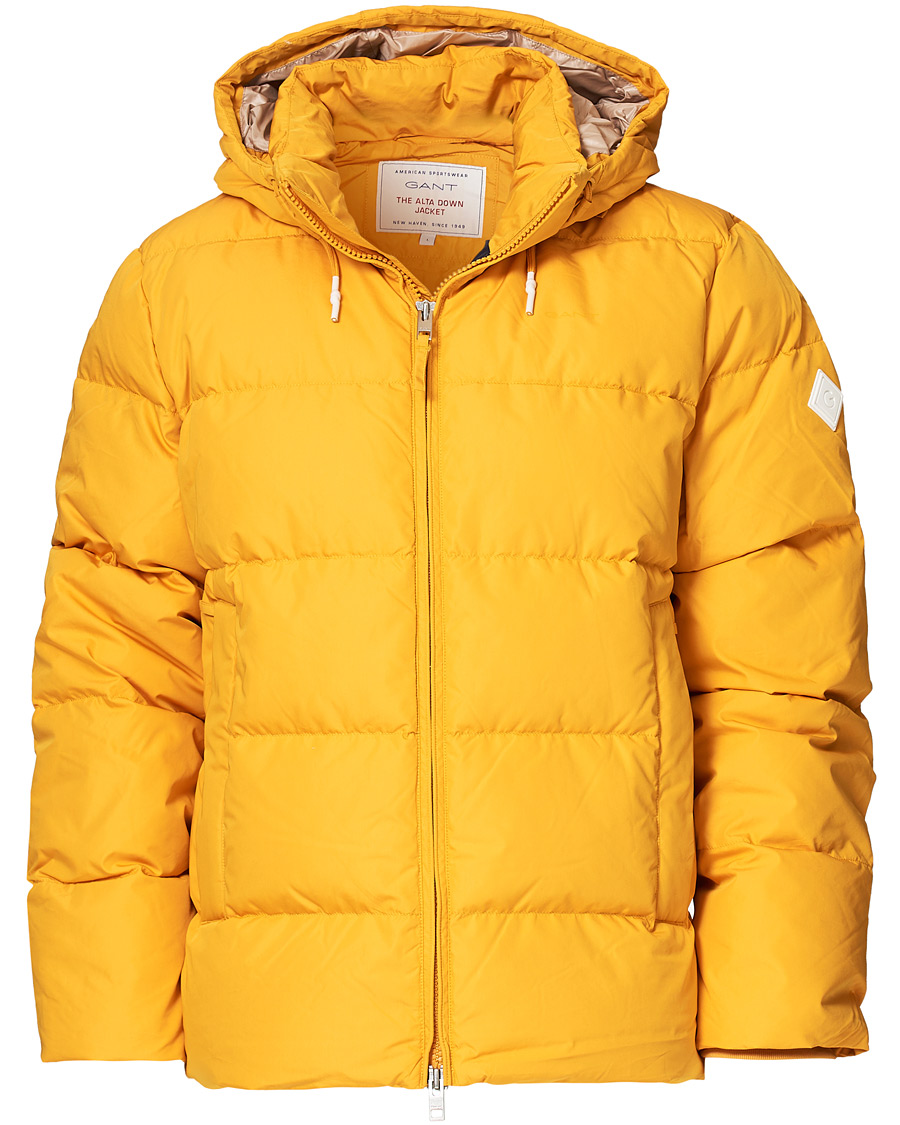 Homme | Manteaux Et Vestes | GANT | The Alta Down Jacket Ivy Gold