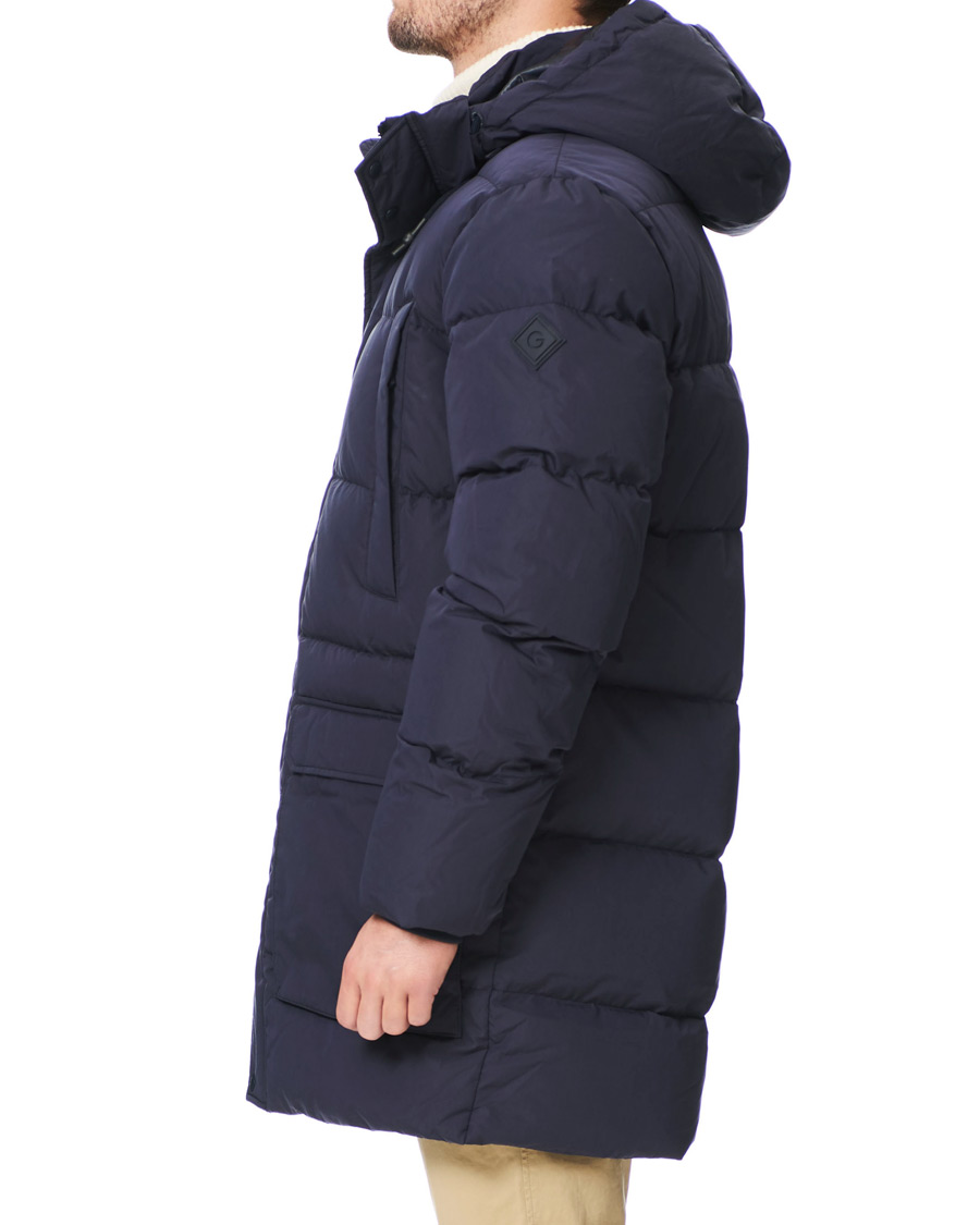 Homme | Manteaux Et Vestes | GANT | The Long Alta Down Jacket Evening Blue