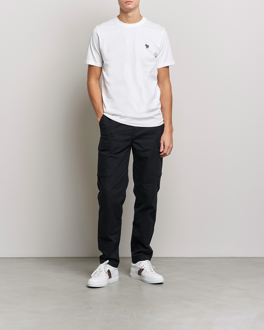 Homme | T-shirts | PS Paul Smith | Organic Cotton Zebra T-Shirt White