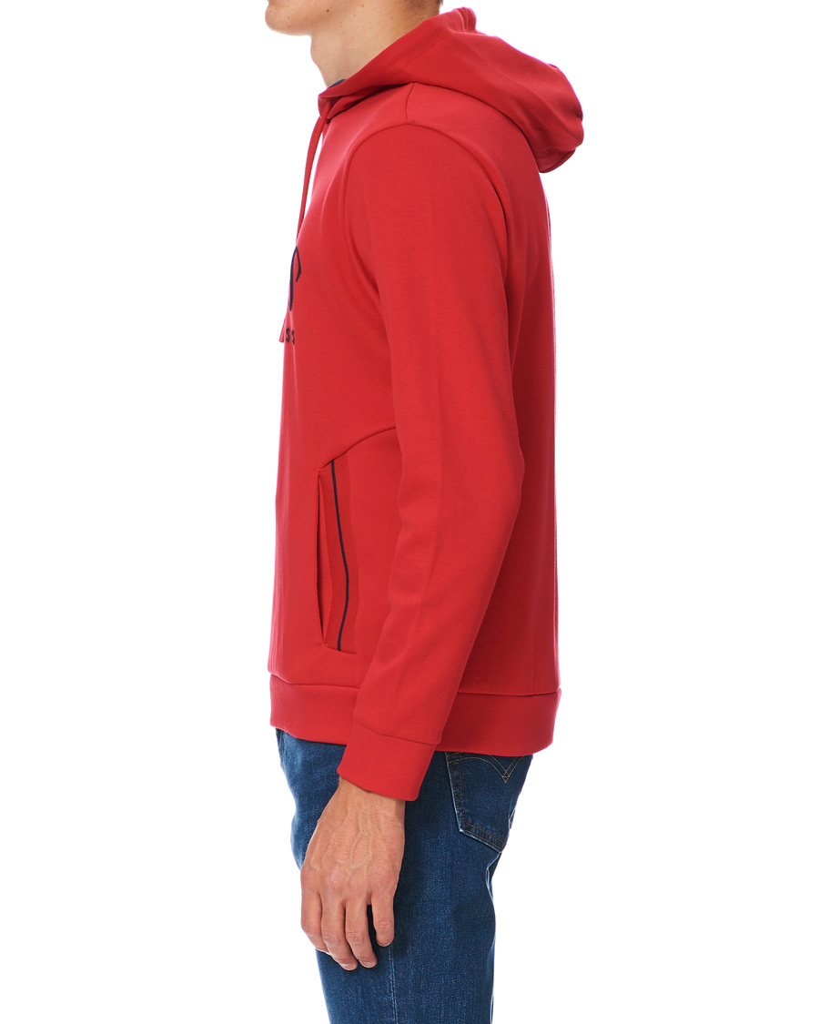 Homme | Pulls Et Tricots | BOSS GREEN | BOSS Athleisure Soody Hoodie Bright Red