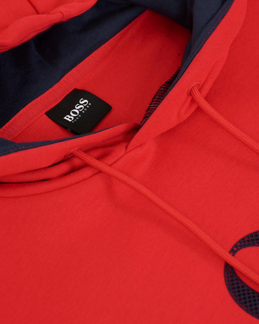 Homme | Pulls Et Tricots | BOSS GREEN | BOSS Athleisure Soody Hoodie Bright Red