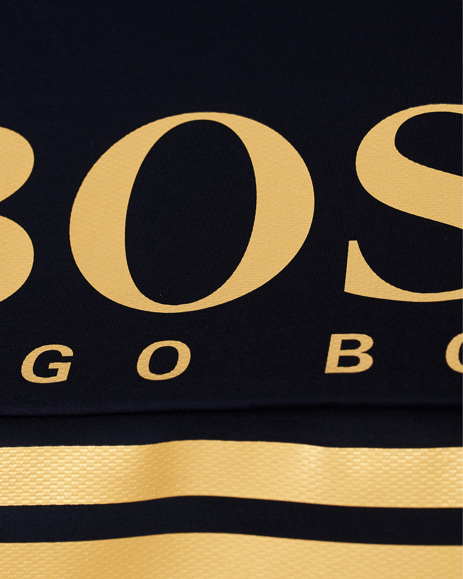 Homme | Pulls Et Tricots | BOSS GREEN | BOSS Athleisure Salbo Crew Neck Sweater Navy/Gold
