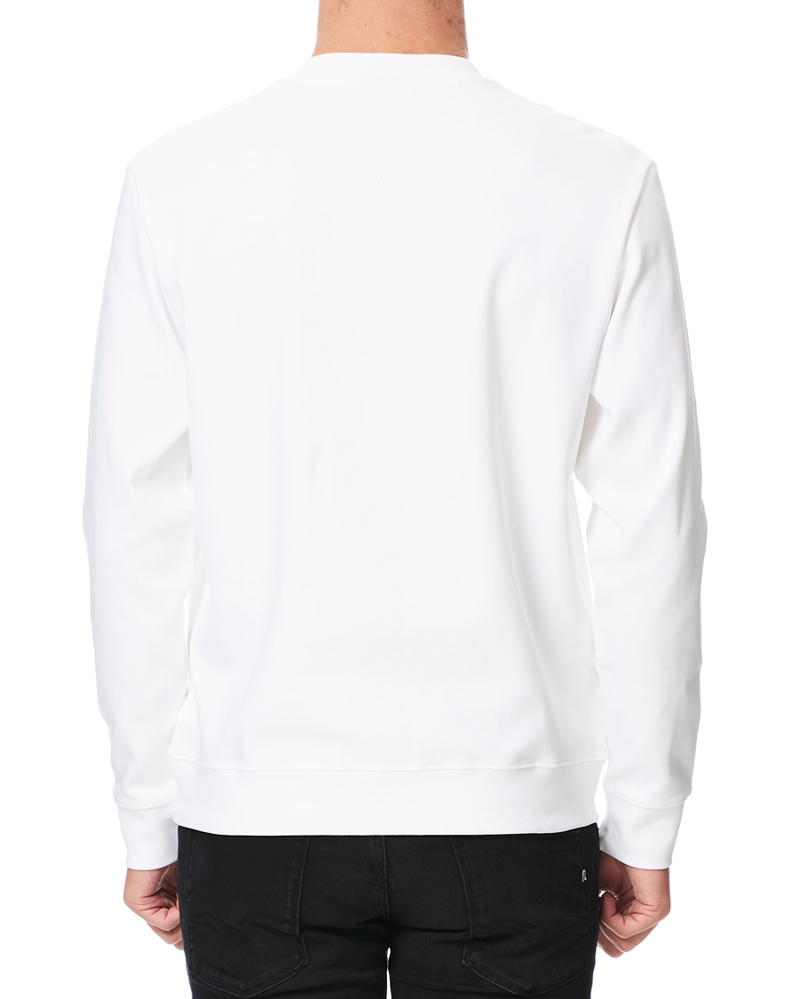 Heren | Truien | HUGO | Dicago Logo Crew Neck Sweatshirt White