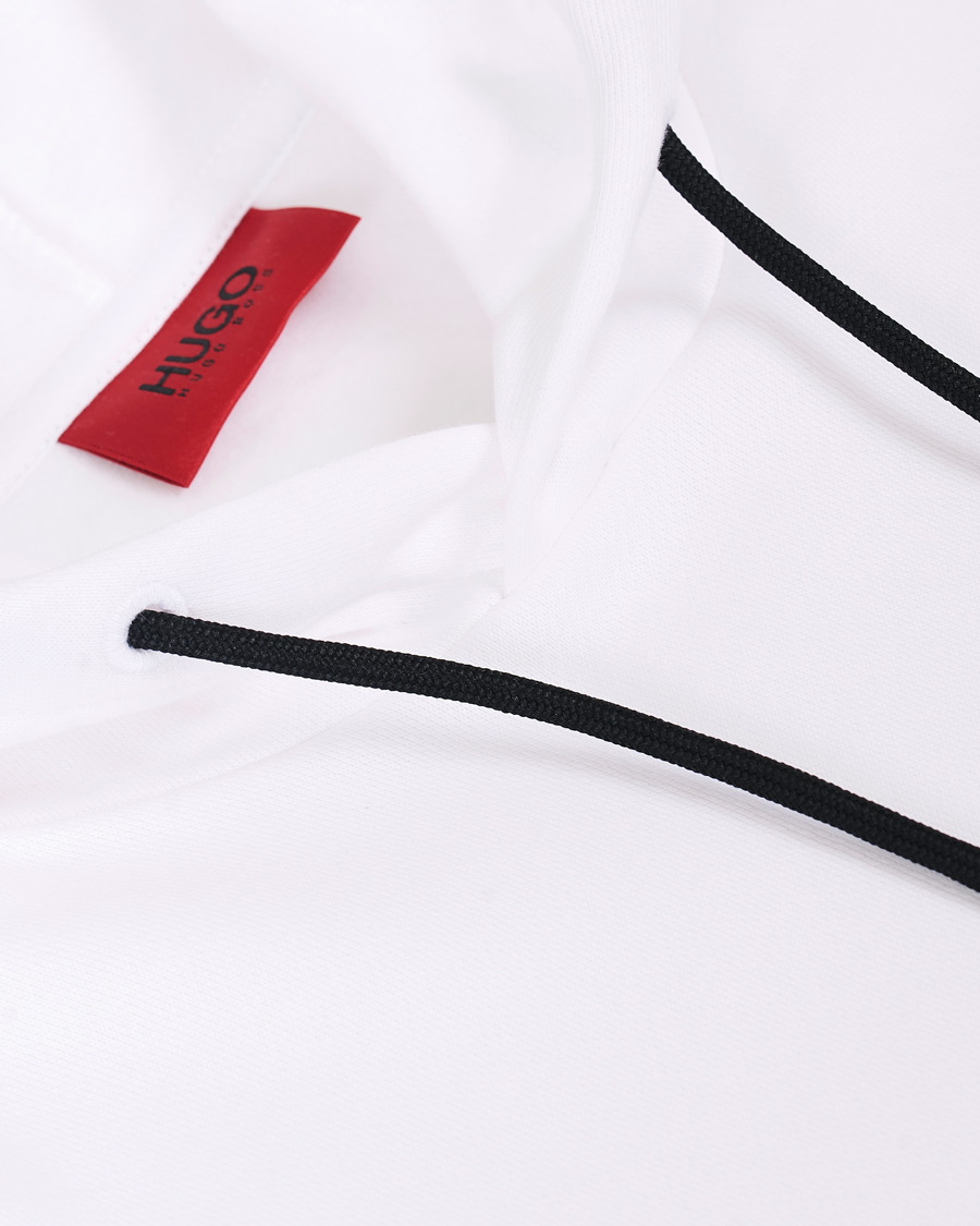 Homme | Pulls Et Tricots | HUGO | Downsville Logo Hoodie White