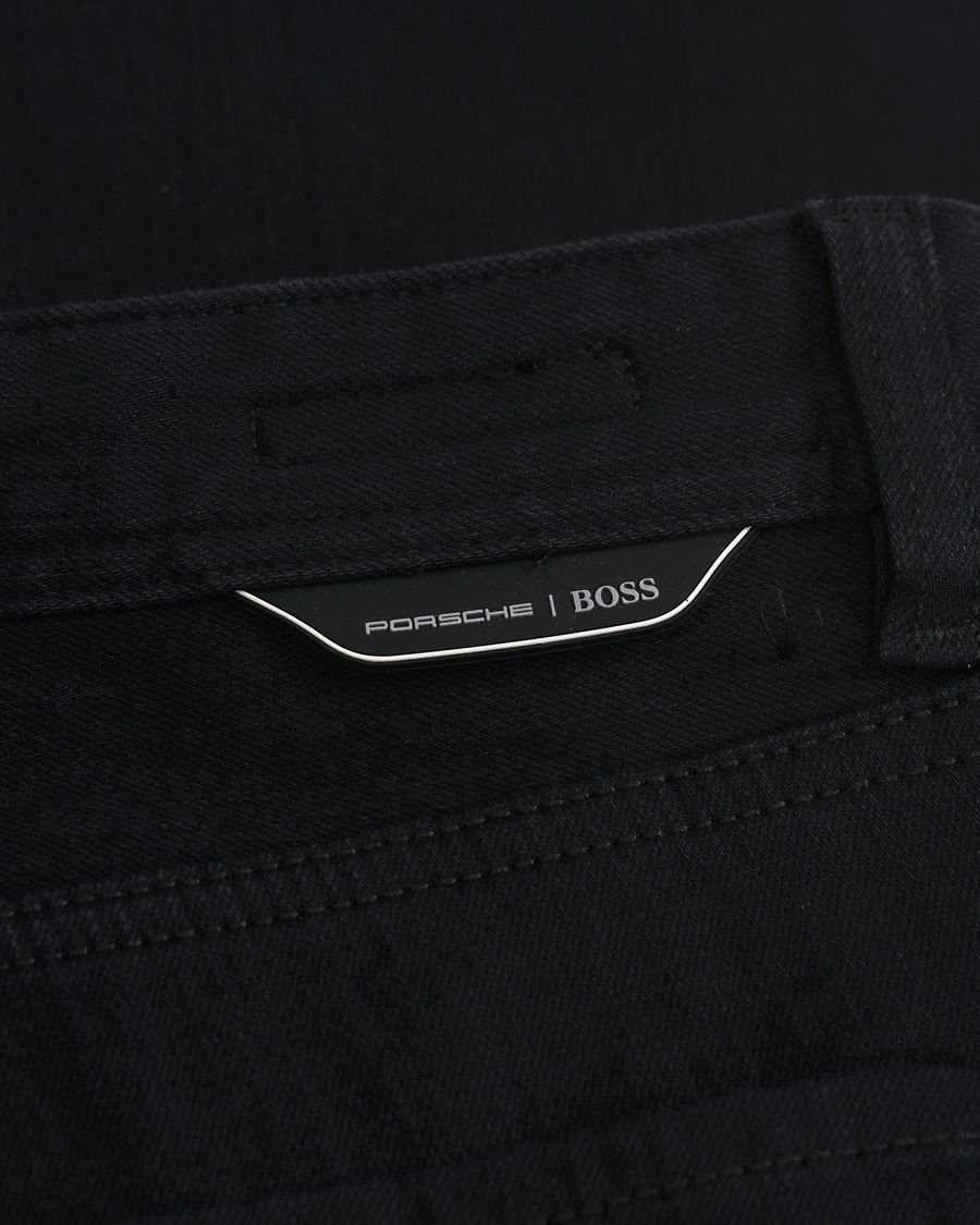 Heren | Jeans | BOSS BLACK | BOSS Porsche Capsule Tapered Jeans Black