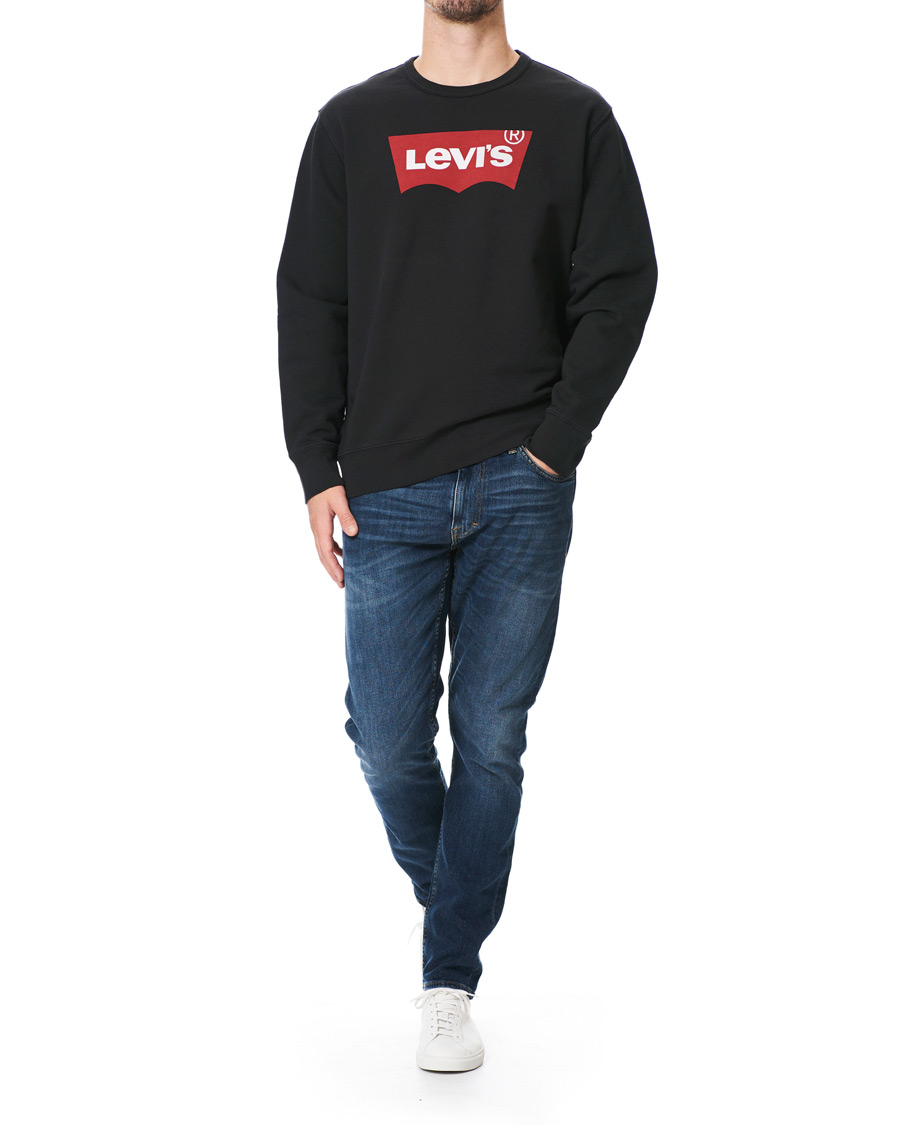 Homme | Pulls Et Tricots | Levi's | Batwing Crew Neck Sweatshirt Jet Black